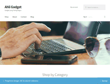 Tablet Screenshot of ahligadget.com